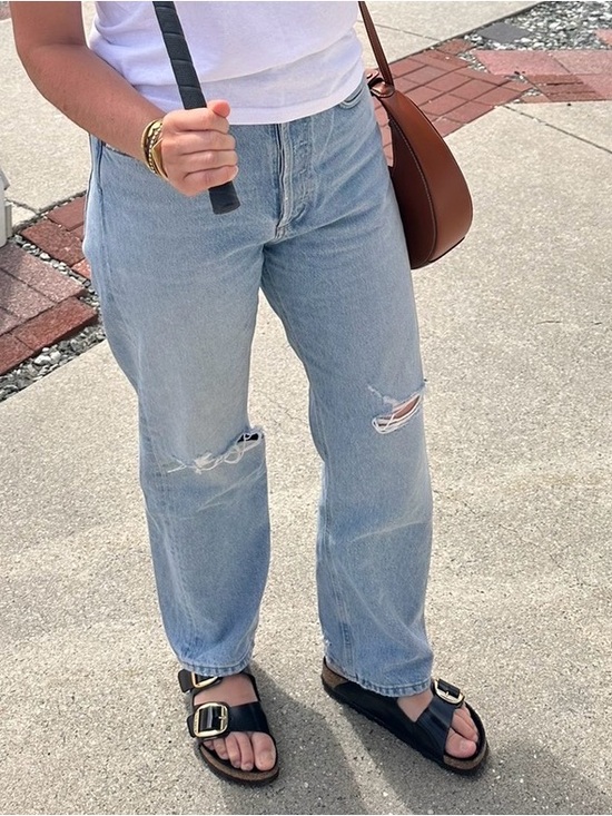 Agolde Denim - Agolde 90s ripped jeans